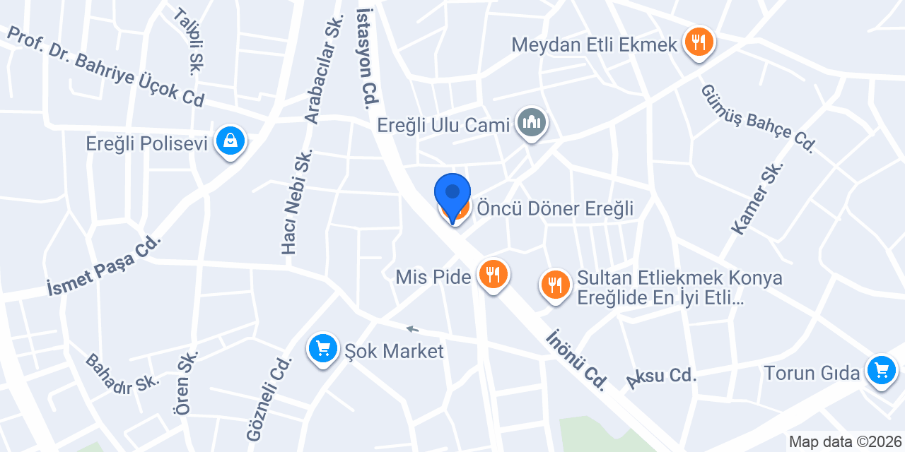 Cadde İskender konumu