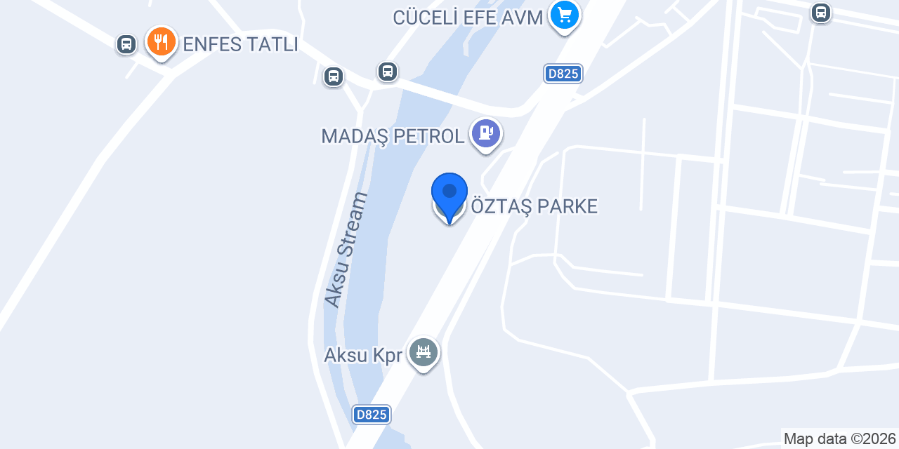 ÖZTAŞ PARKE konumu