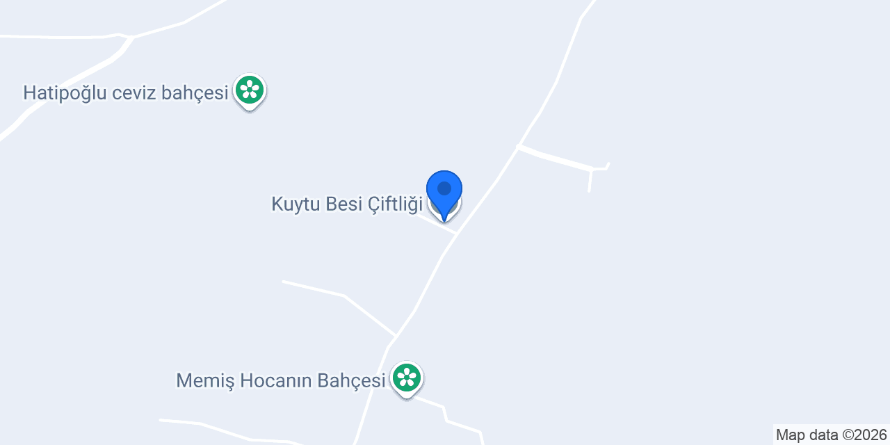Kuytu Besi Çiftliği konumu