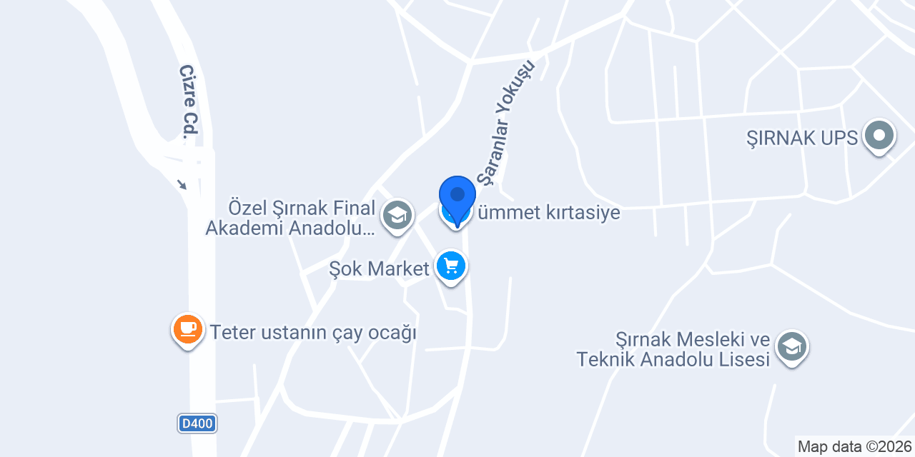 Boransu Turizm konumu