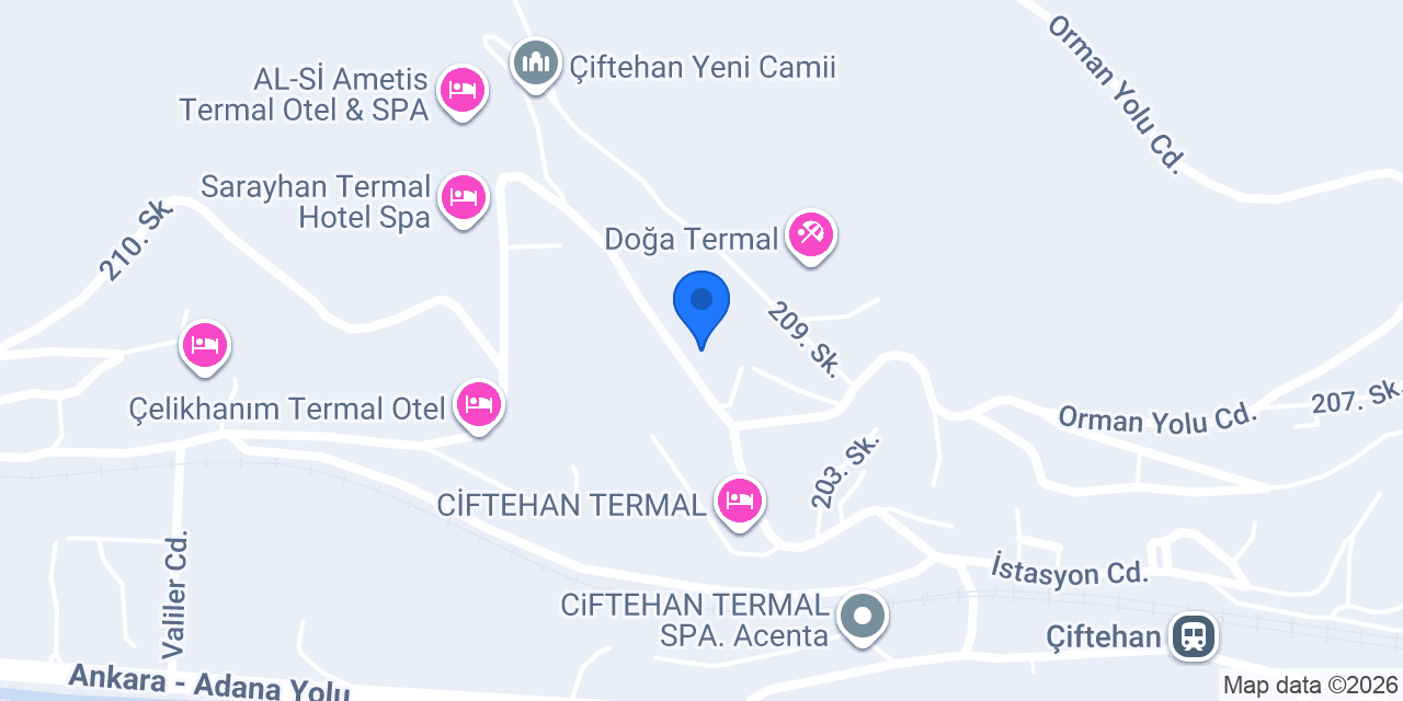 Doğa Termal konumu