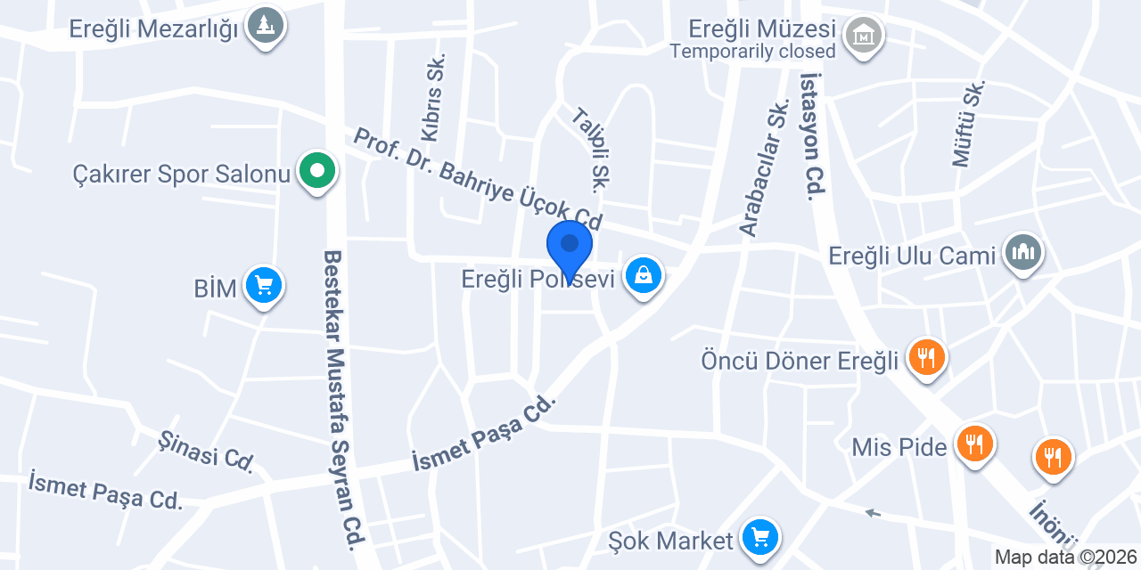 Şen Tesisat konumu