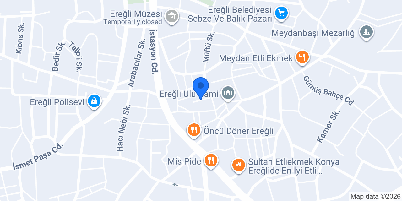 Ereǧli Tütün Dünyasi konumu