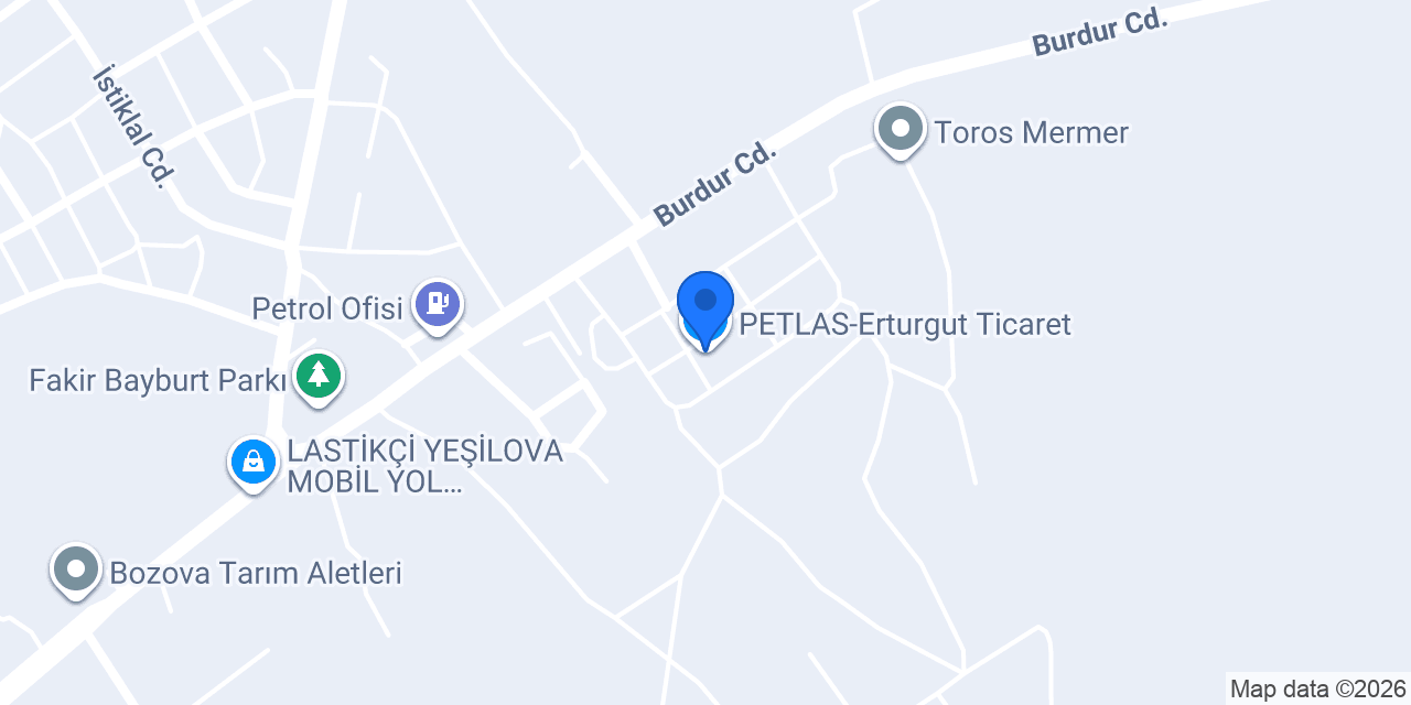 PETLAS-Erturgut Ticaret konumu