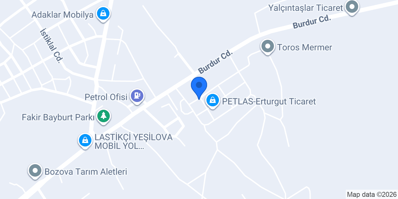 Teknik Motor Yeşilova konumu
