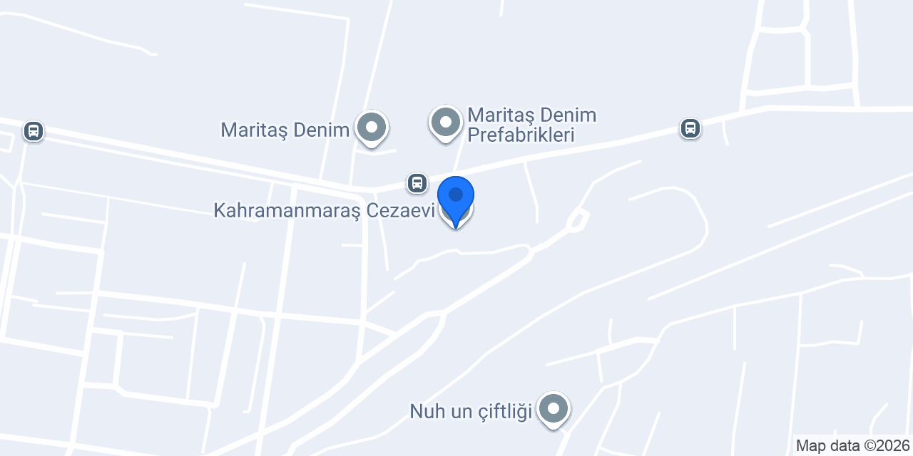 Kahramanmaraş Cezaevi konumu