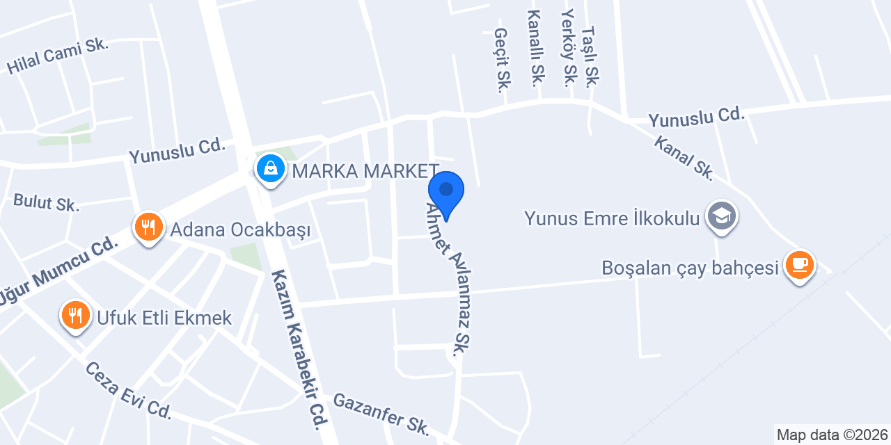 FERİHA VE FERHAT KOYUNCUOĞLU ORTAOKULU konumu