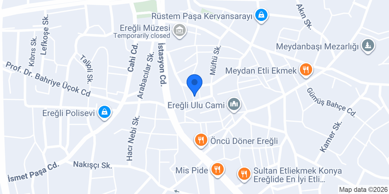 Toros Eczanesi konumu