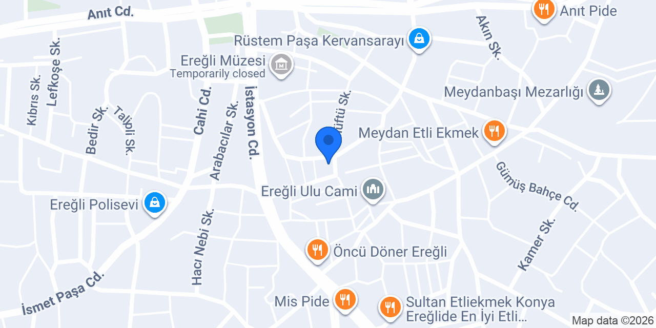 Altus EREĞLİ konumu