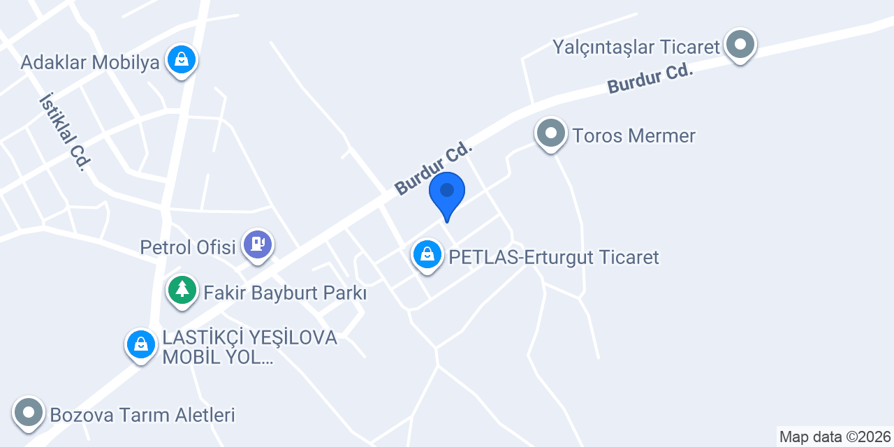 Ortaklar PVC konumu