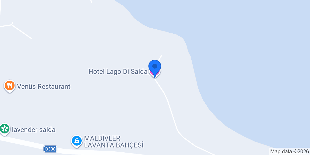 Hotel Lago Di Salda konumu