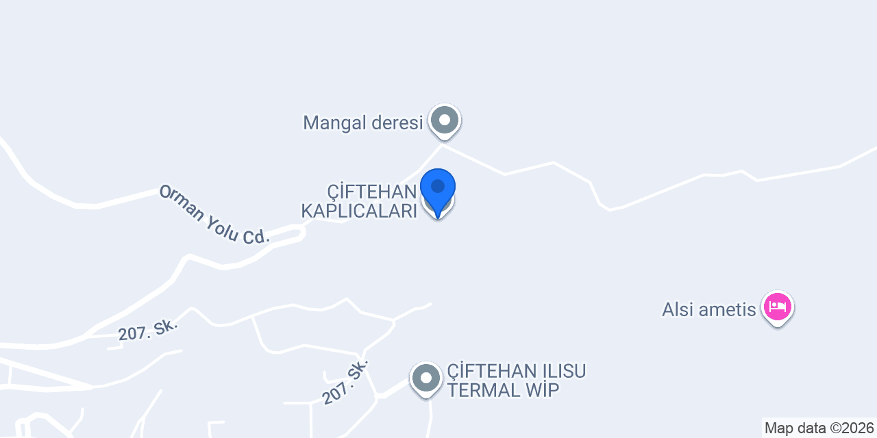 ÇİFTEHAN KAPLICALARI konumu