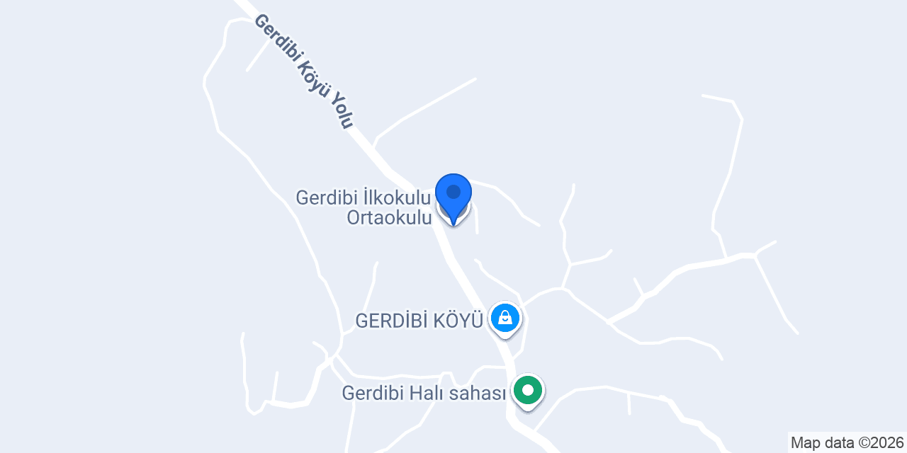 Gerdibi İlkokulu Ortaokulu konumu