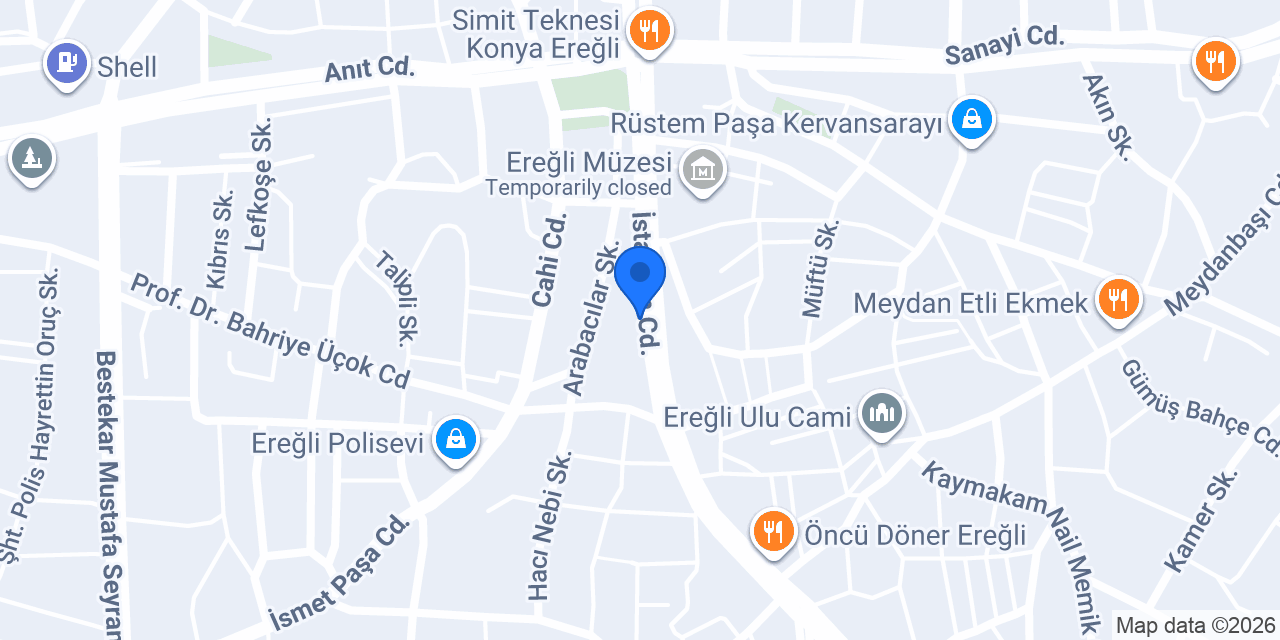ÖZEMLAK konumu