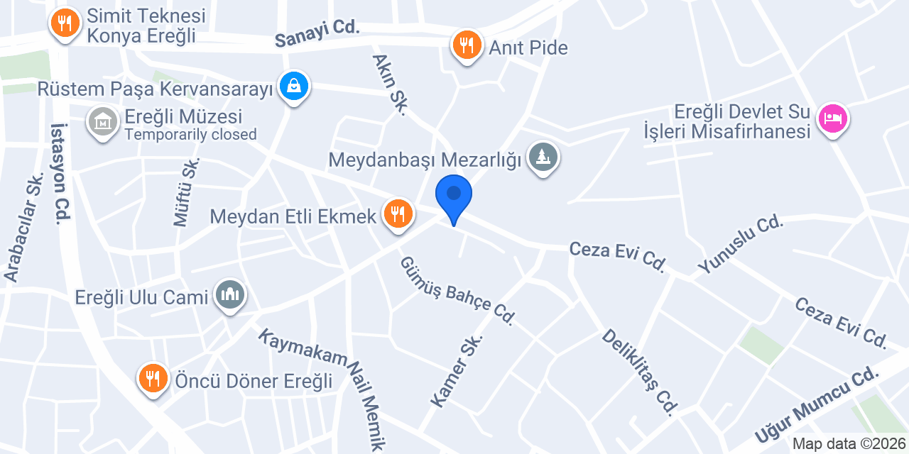 YAKAR ELEKTRİK konumu