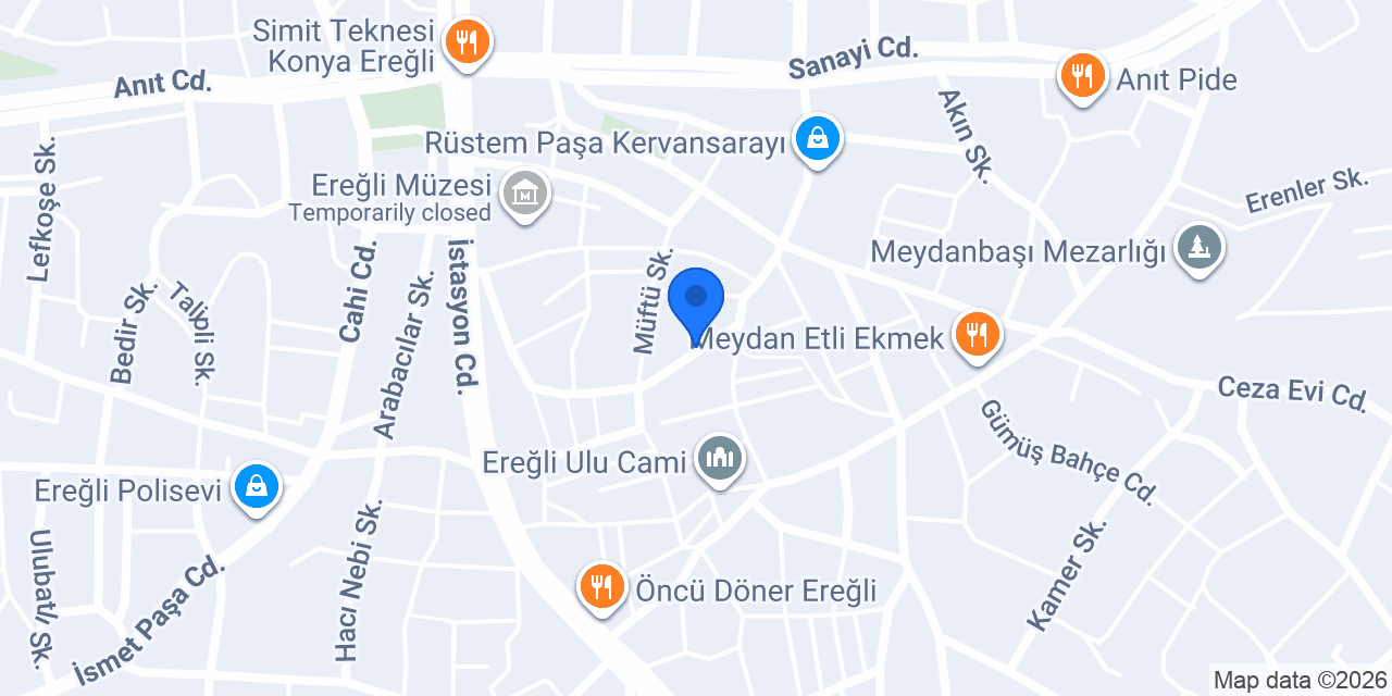 Ayazlar Veteriner Kliniği konumu