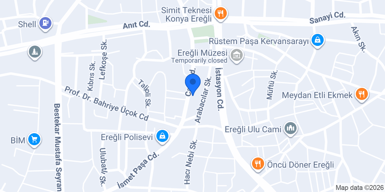 Dutar Seramik ve İnşaat konumu