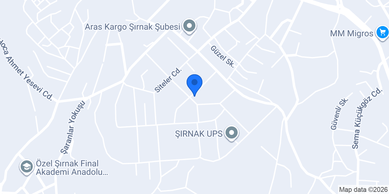 Tekser Taksi konumu