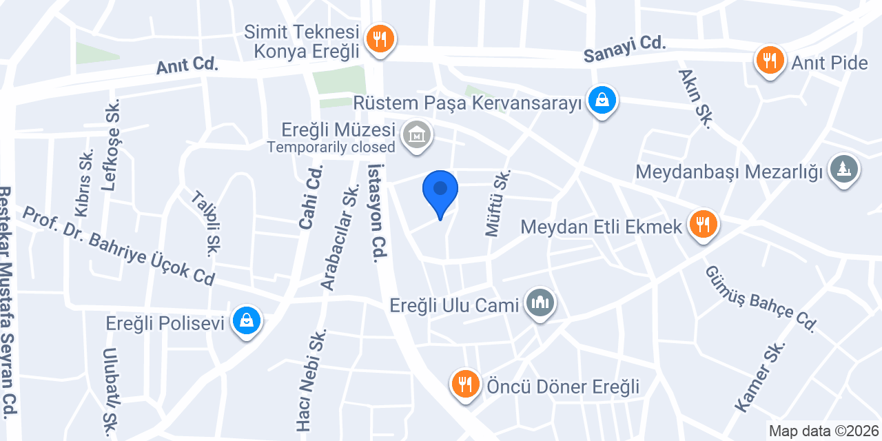 Eregli hacamat konumu