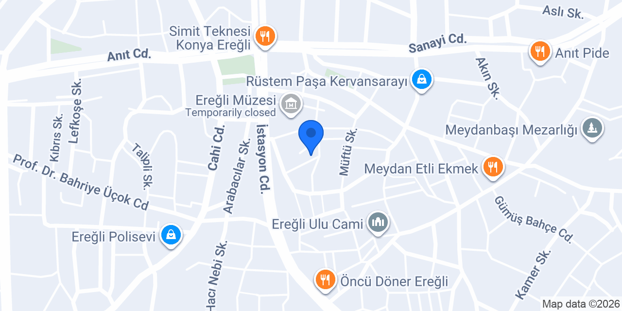POLAT ET EREĞLİ konumu