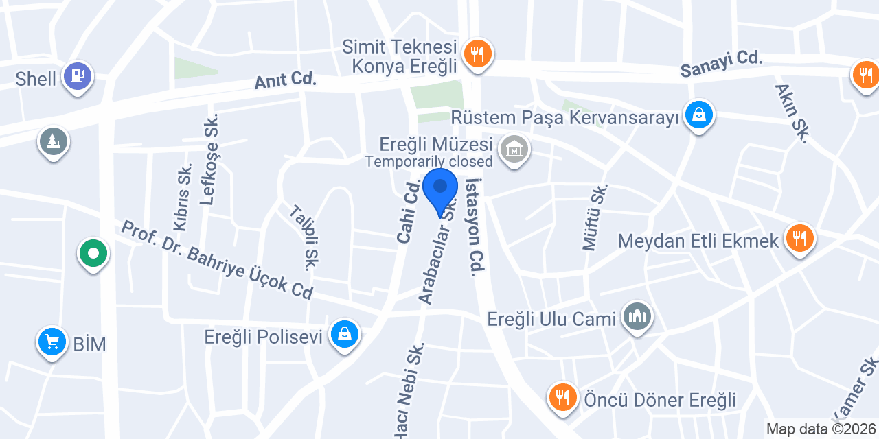 Tadım Gofret konumu
