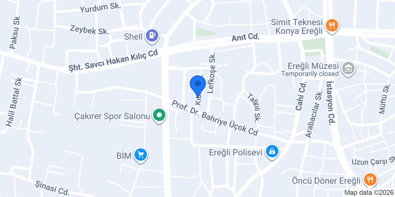 Akça Perde ev tekstili konumu