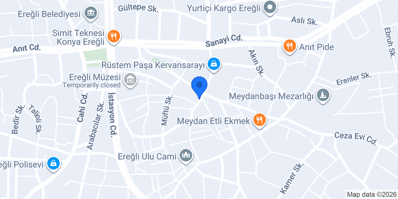 Harput Veteriner Kliniği konumu