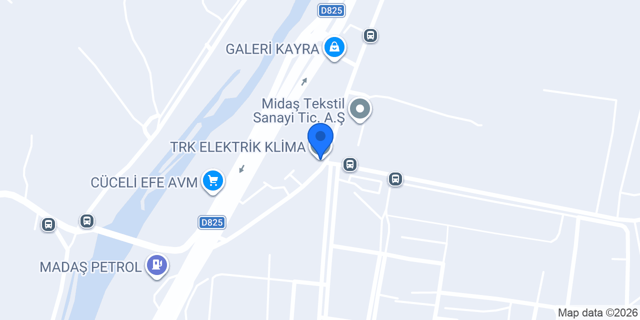 TRK ELEKTRİK KLİMA konumu