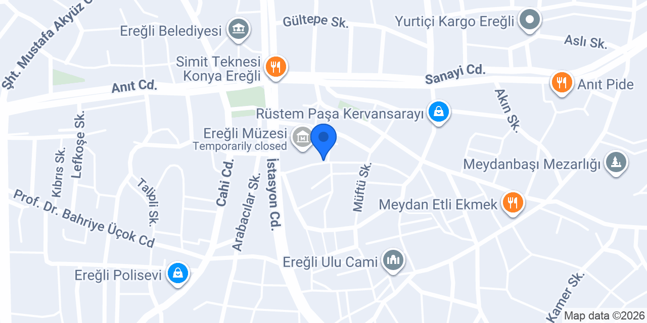 Yunus Veteriner Kliniği konumu