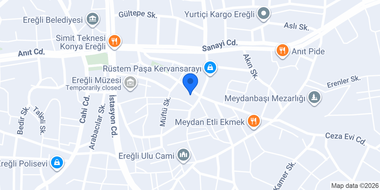 Erm Yapı Market konumu