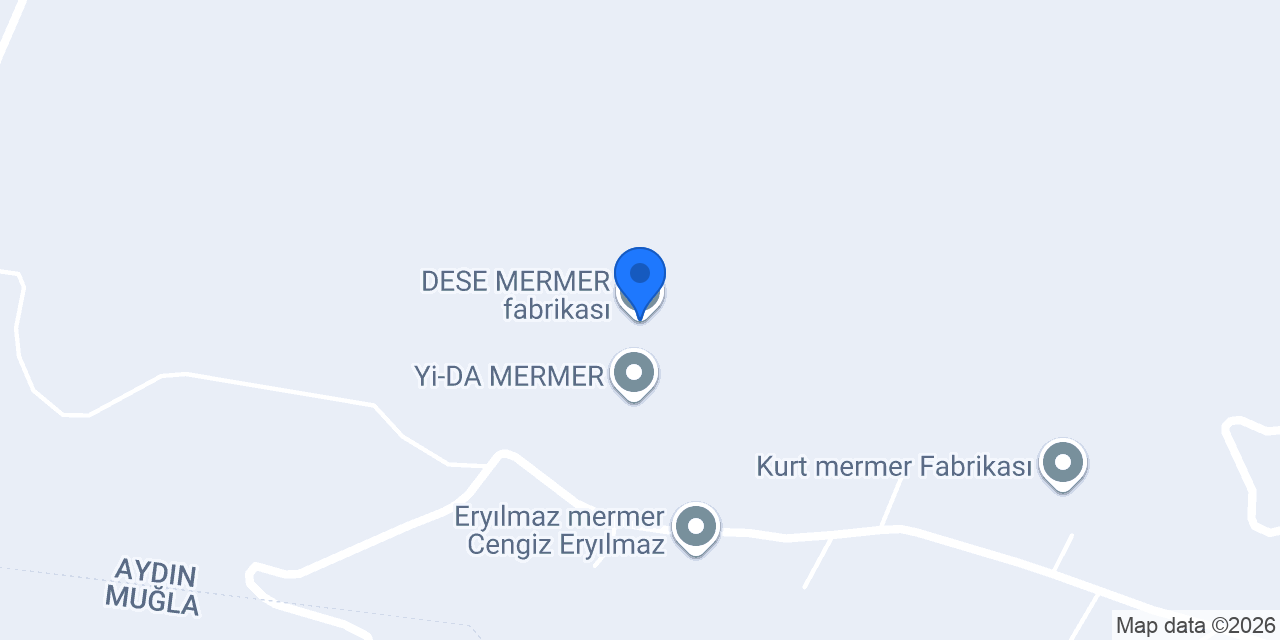 DESE MERMER fabrikası konumu