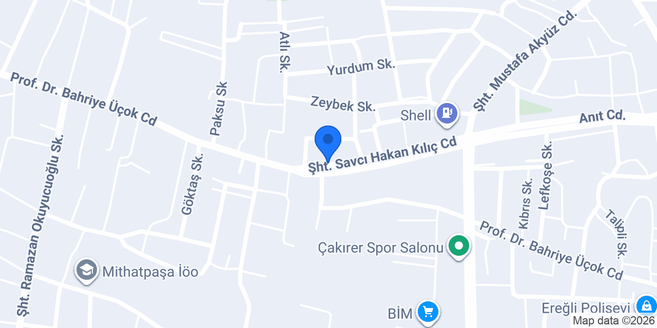 Ay Yapı - Jotun Ereğli Satış Noktası konumu