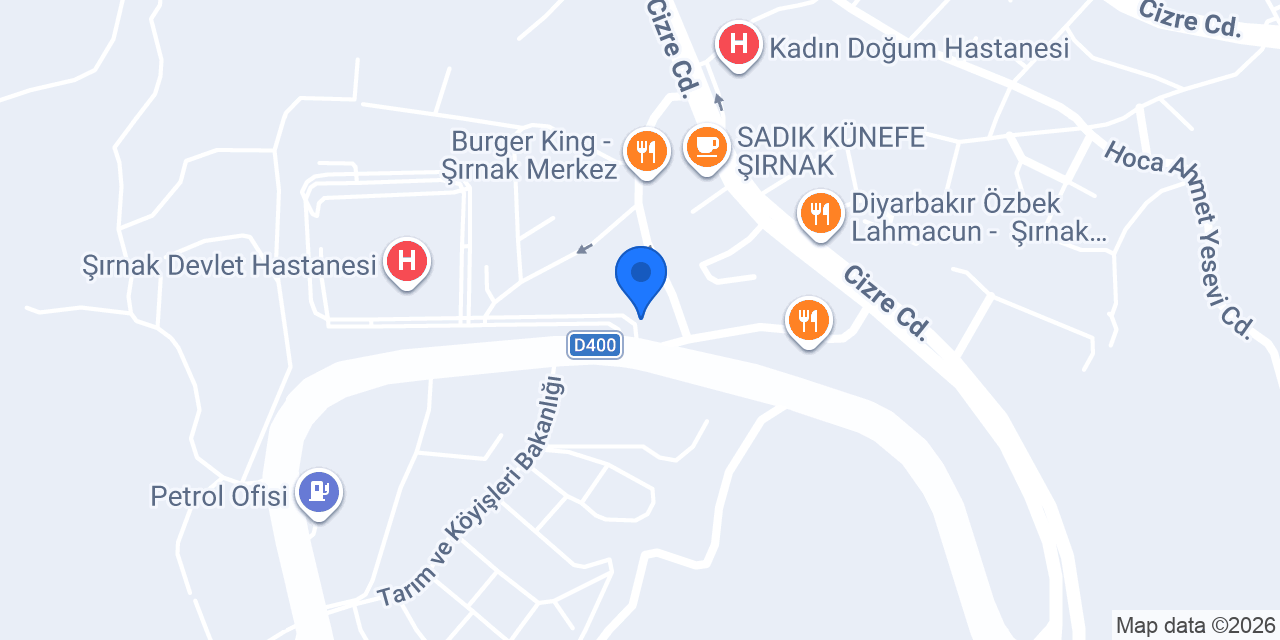Kumrucu Gündüz Şırnak konumu