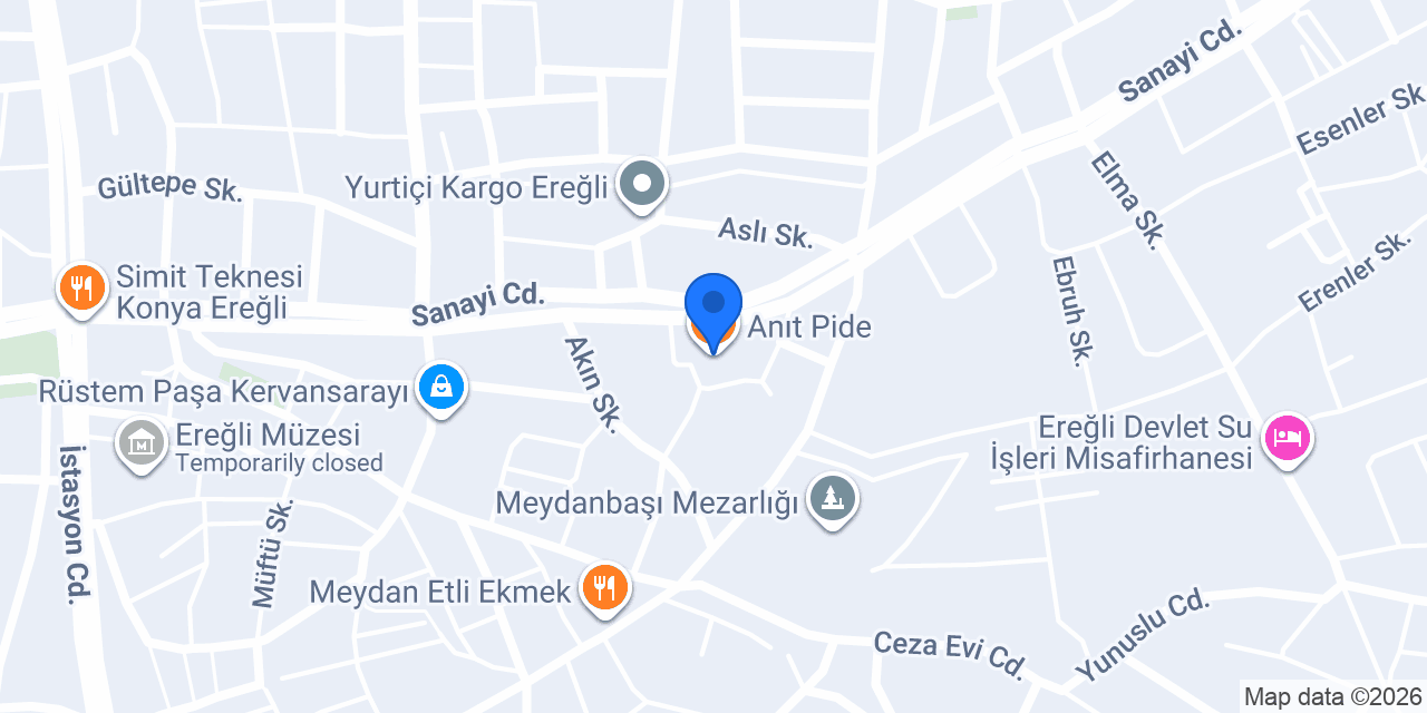 Anıt Pide konumu