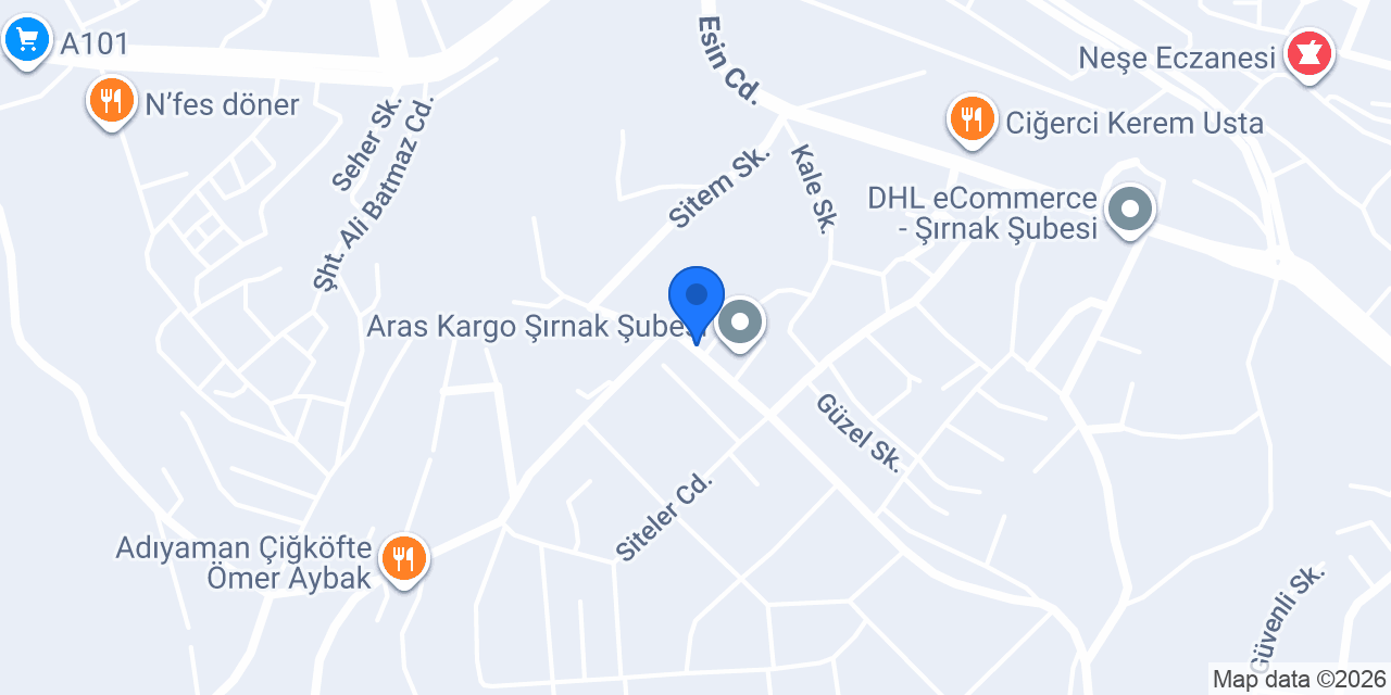 MALİK ECZANESİ konumu