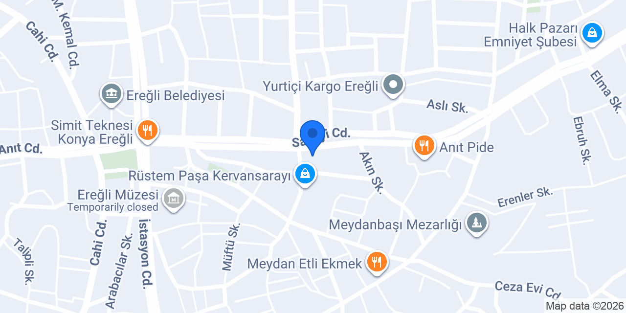 Emrah Çevik Diş Kliniği konumu
