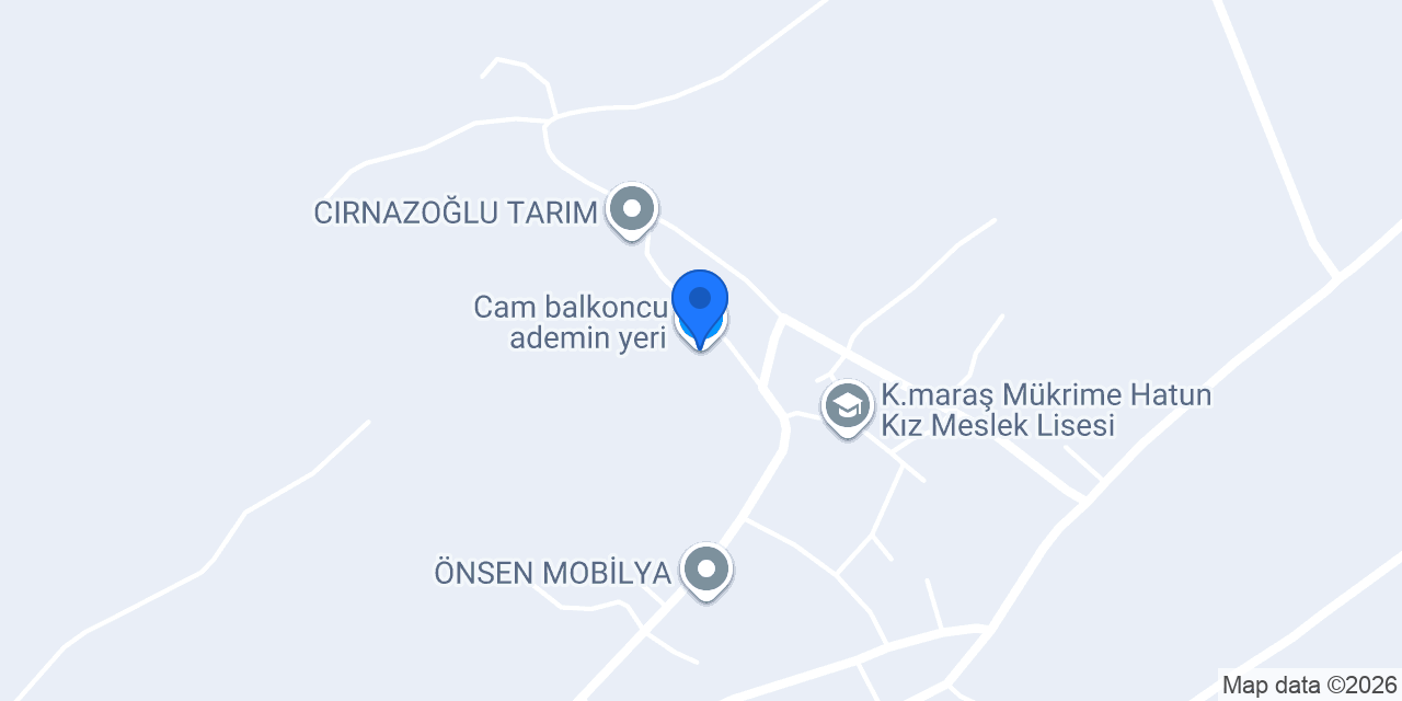 Cam balkoncu ademin yeri konumu
