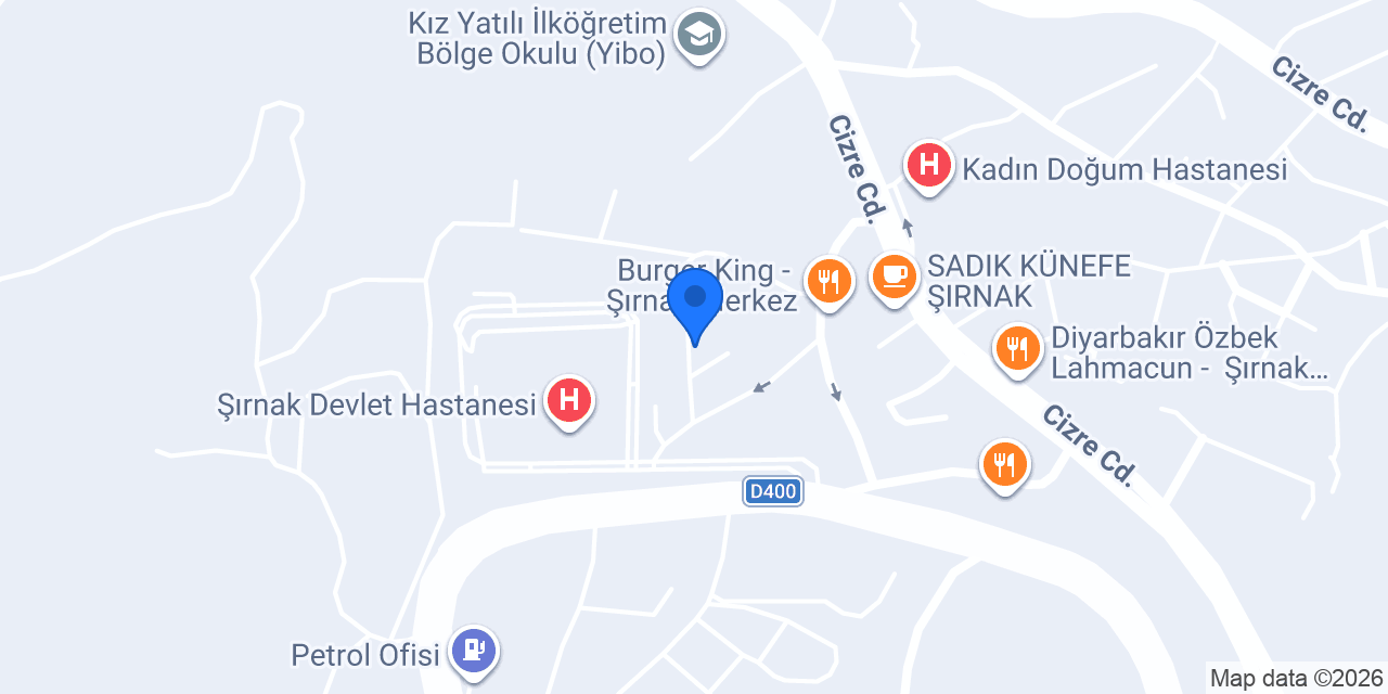 İnci Restaurant konumu