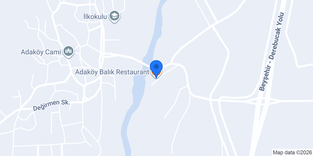 Adaköy Balık Restaurant konumu