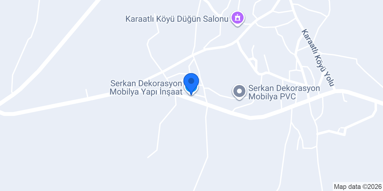 Serkan Dekorasyon Mobilya Yapı İnşaat konumu