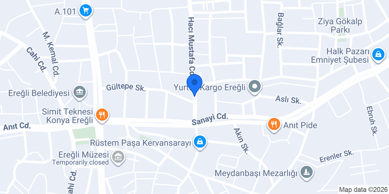 Onavet Veteriner Kliniği konumu