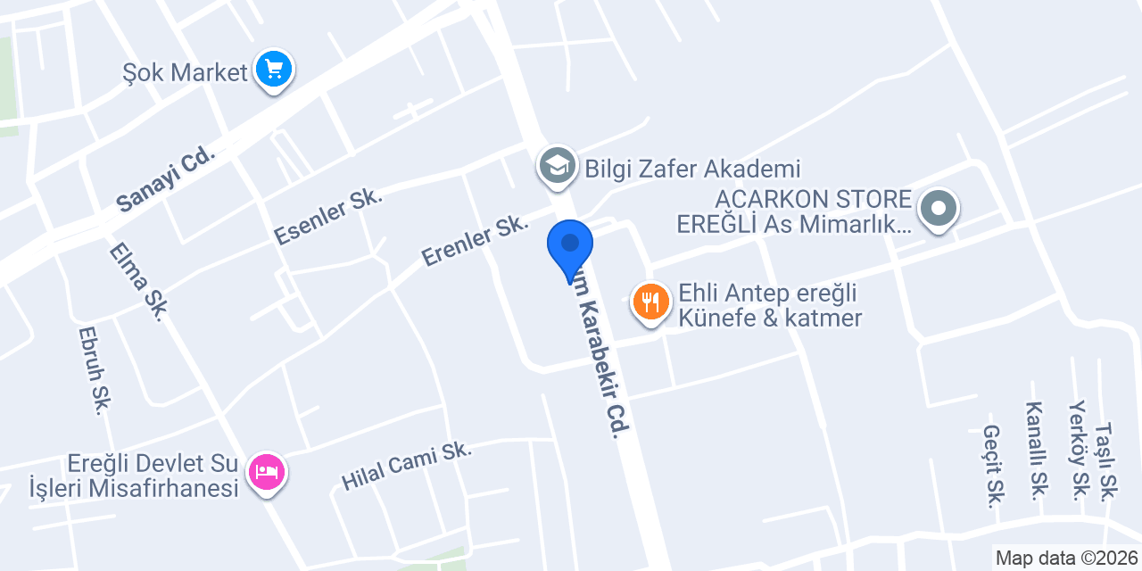 Saloon Soner erkek kuaförü konumu