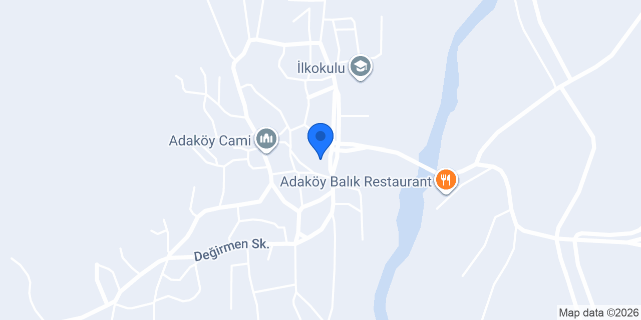 Adaköy Belediyesi konumu