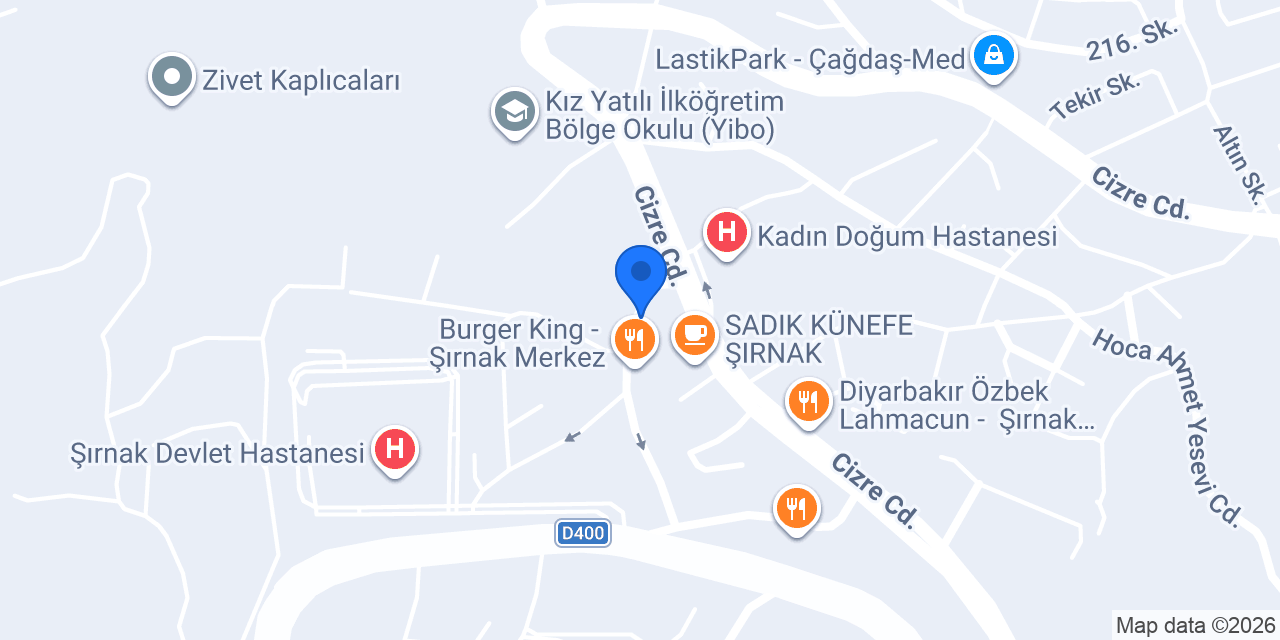 Çorba Evi konumu