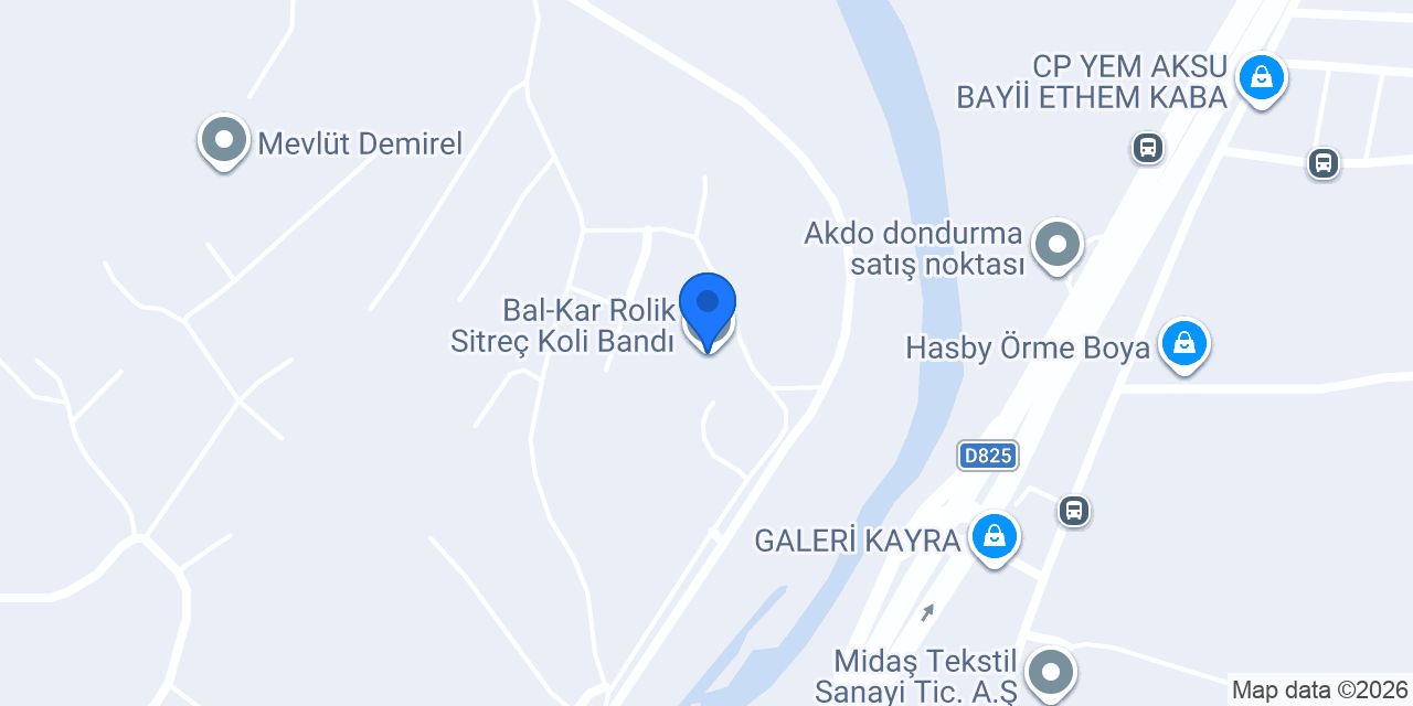 Bal-Kar Rolik Sitreç Koli Bandı konumu