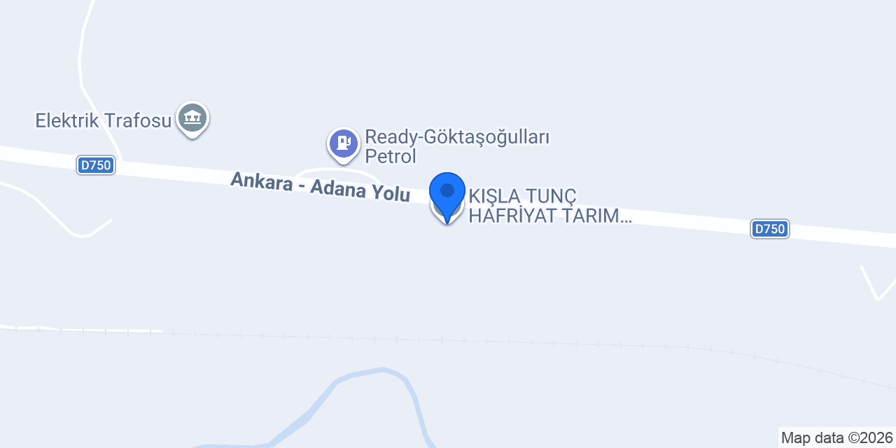KIŞLA TUNÇ HAFRİYAT TARIM İNŞ EMLAK LTD.ŞTİ konumu