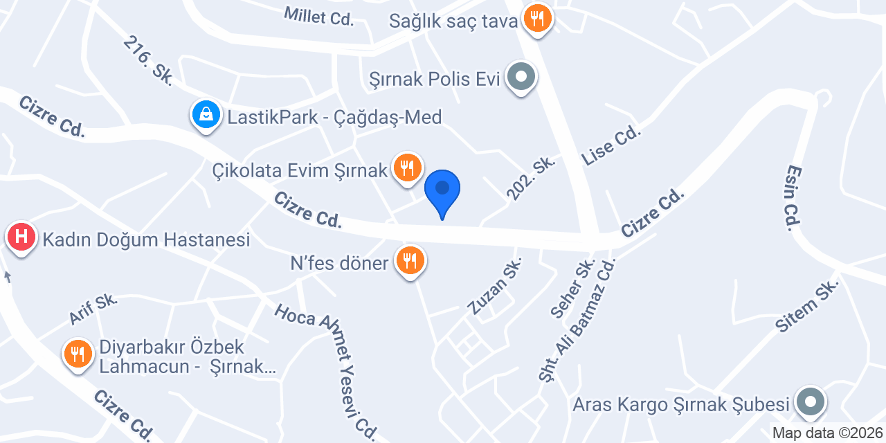 Sinan Özcan Erkek Kuaför konumu