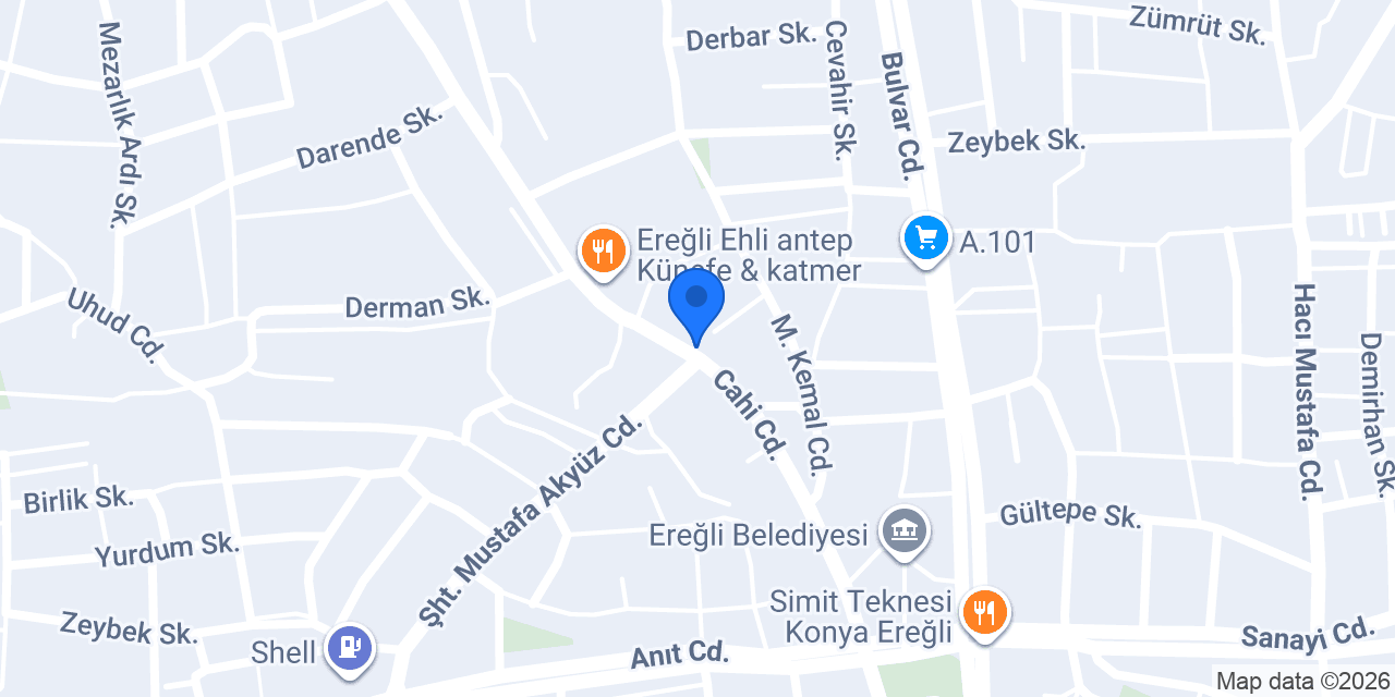Artürk Asansör konumu