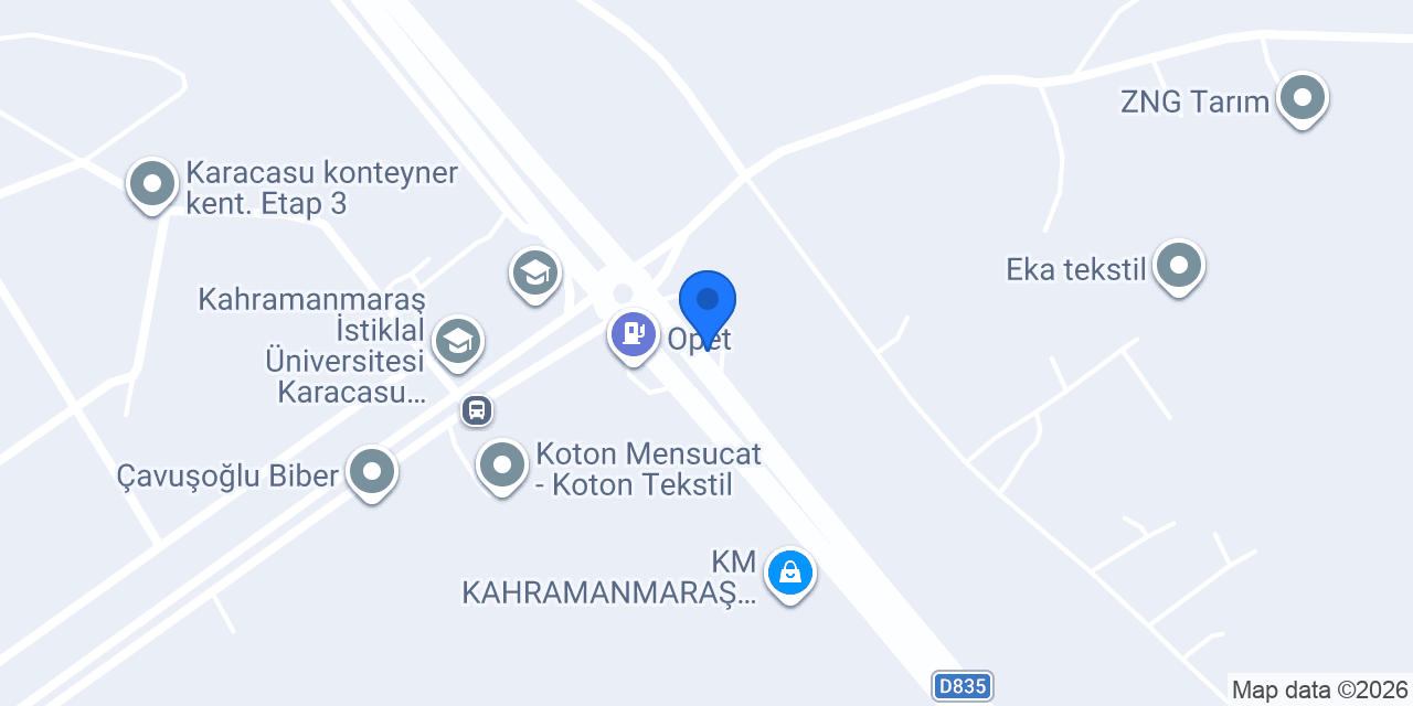 BAYRAM EREN HAFTİYAT konumu