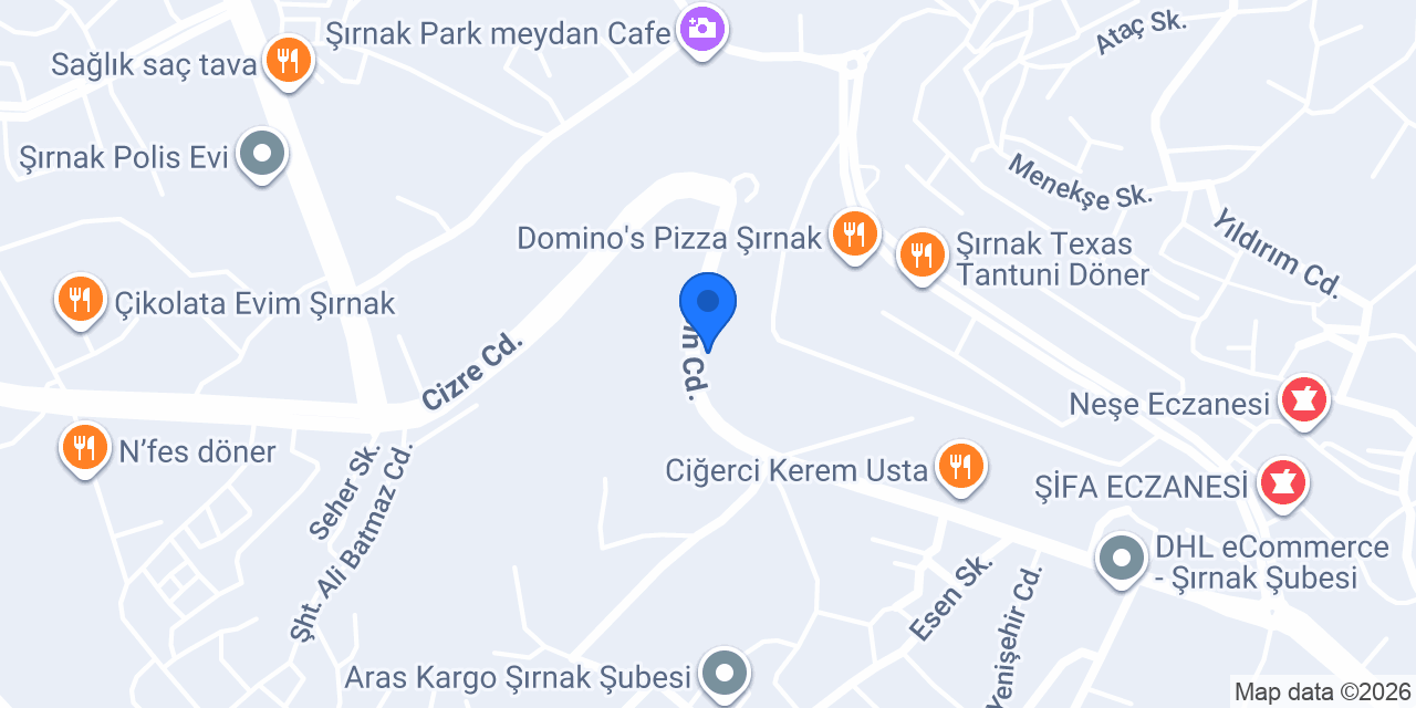DURAK HUKUK BÜROSU konumu